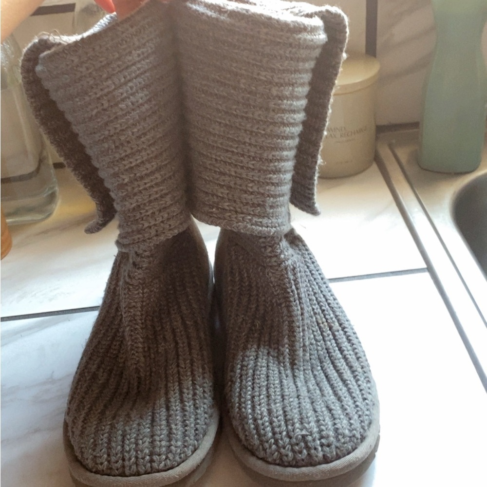 Ugg Cozy Knit Button Boots - Picture 2 of 5